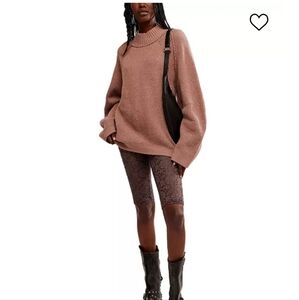 Free PeopleWomen's Mock-Neck Sunbeam Sweater